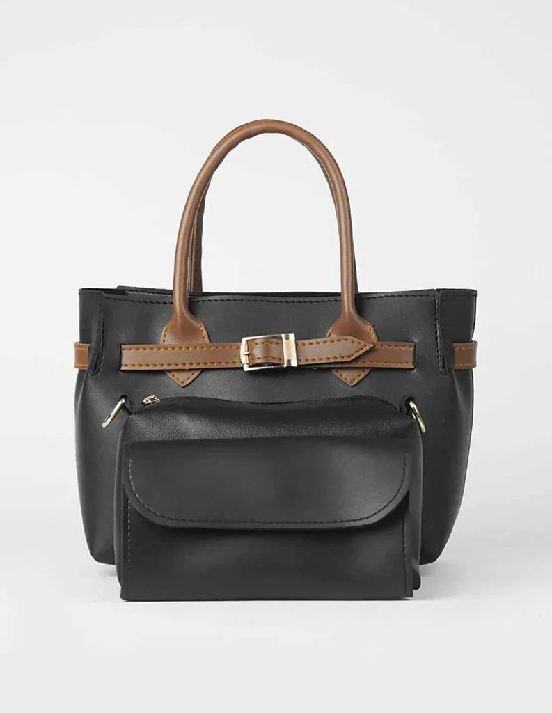 Sandy Bag Black Set of 3