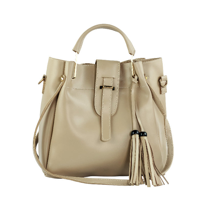 LuxeTote 3PC - Beige
