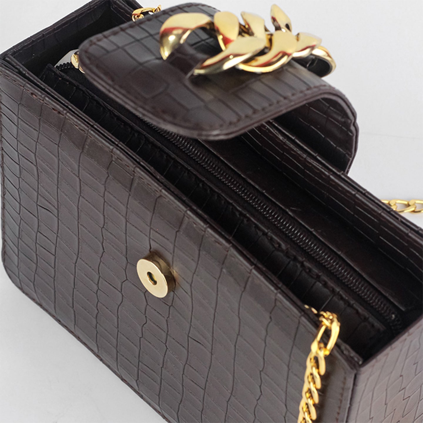 Modus Crossbody Bag Dark Brown
