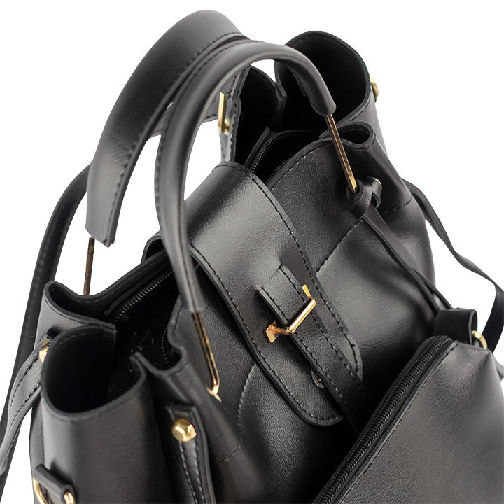 LuxeTote 3PC - Black