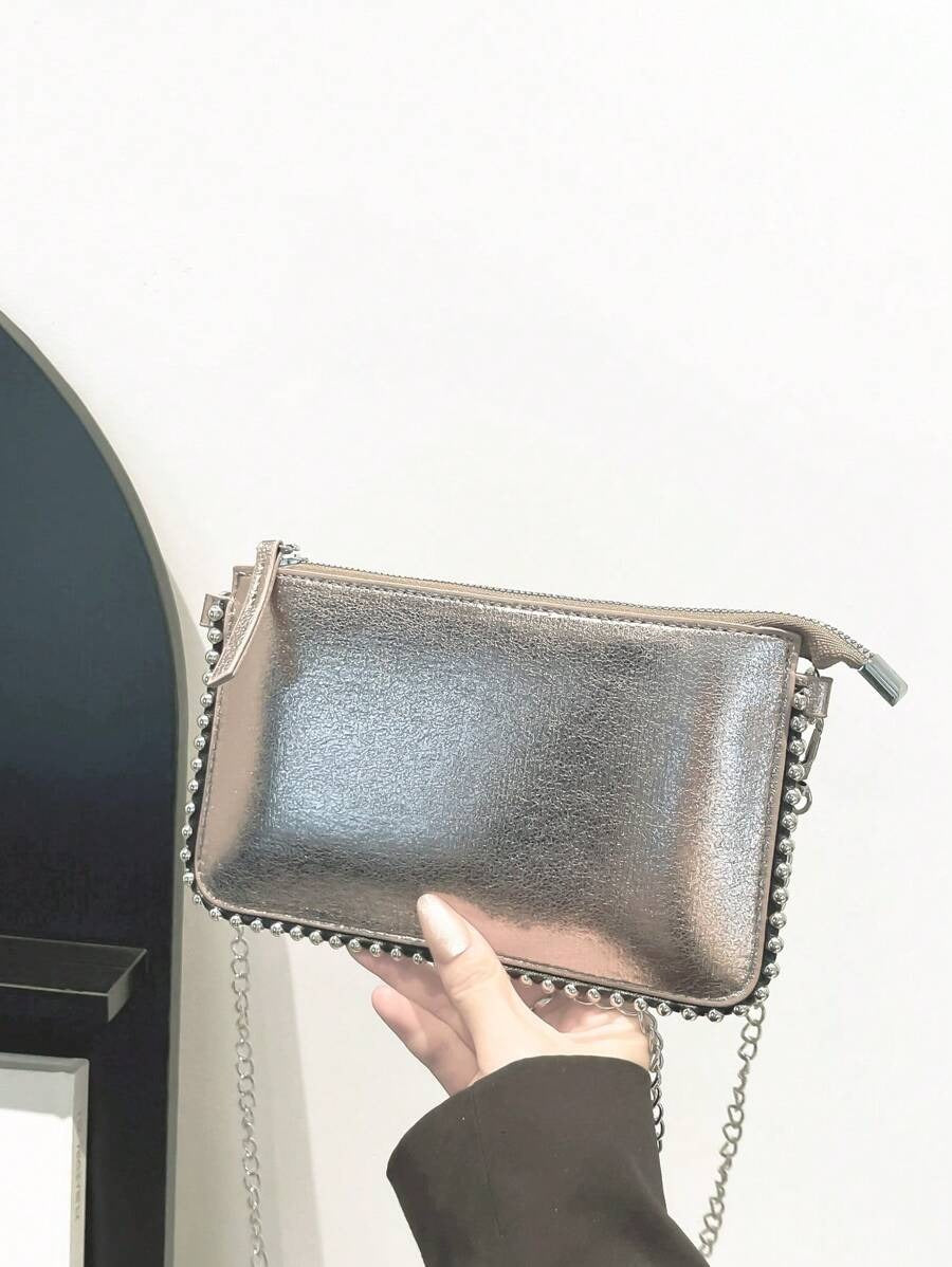 Isabella - Bolso de hombro con cadena mujer