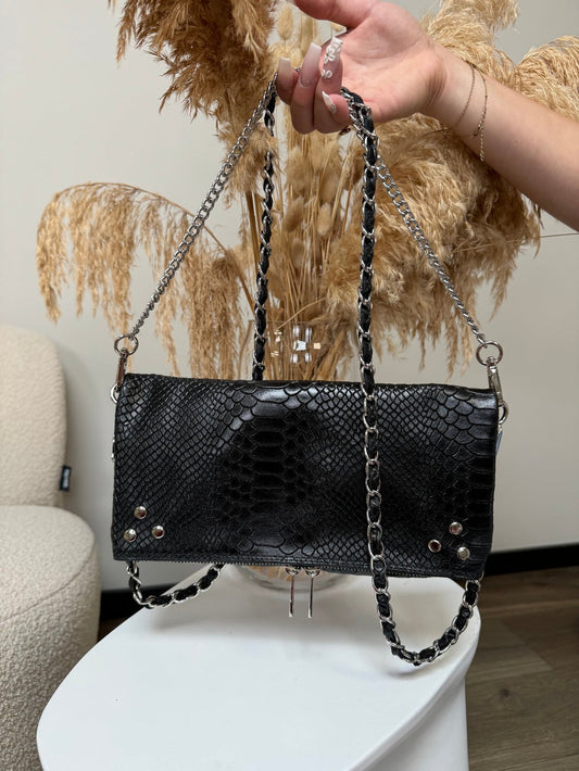 Ursula - Bolso de hombro tejido estilo Riva