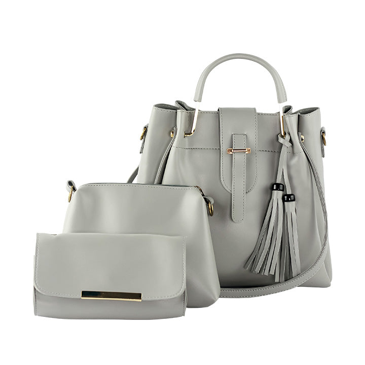 LuxeTote 3PC - Grey