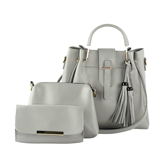 LuxeTote 3PC - Grey