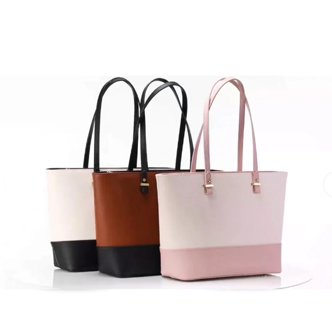 Cresent Bag Beige / Black