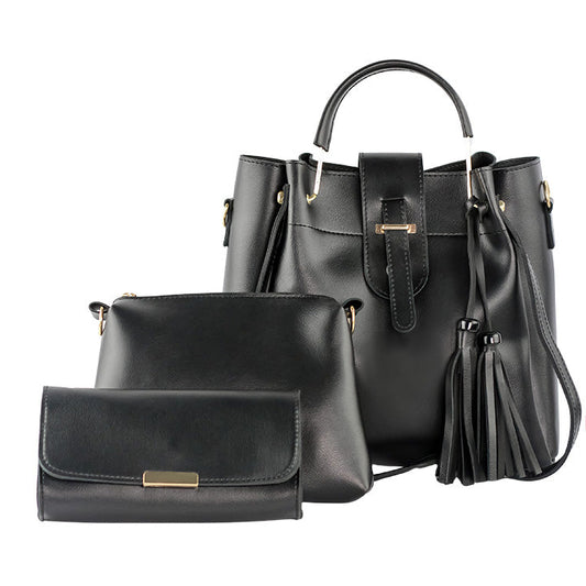 LuxeTote 3PC - Black
