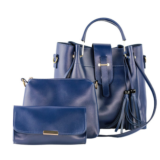 LuxeTote 3PC - Blue