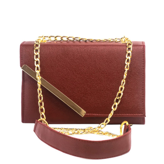 Luna Crossbody Bag Maroon